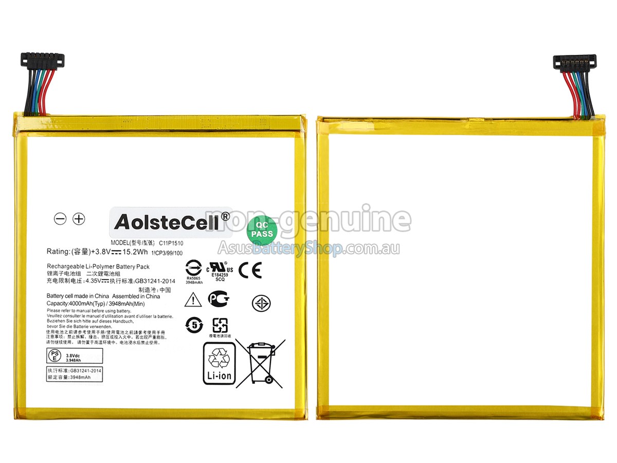 Asus ZENPad S 8.0 Z580C-1B005A battery replacement