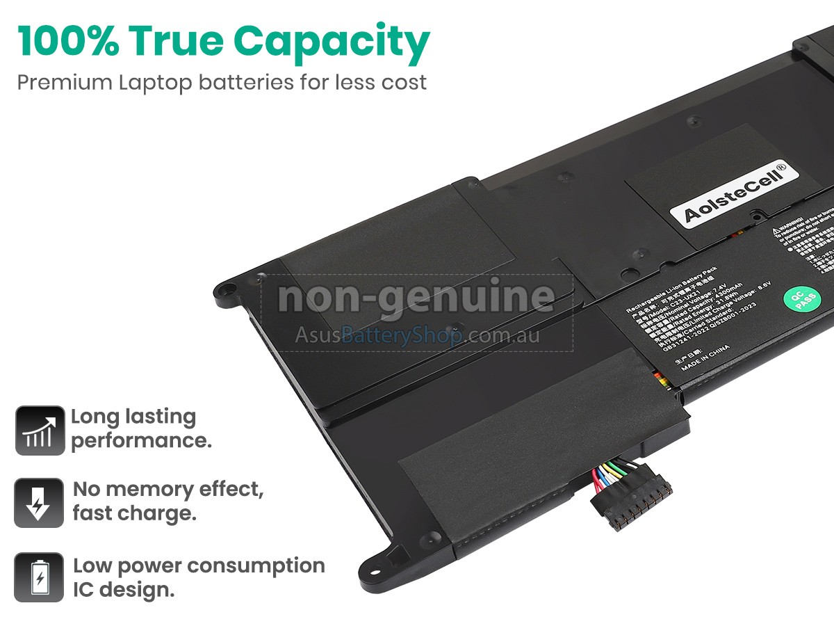 Asus ZenBook UX21A-K1010V battery replacement