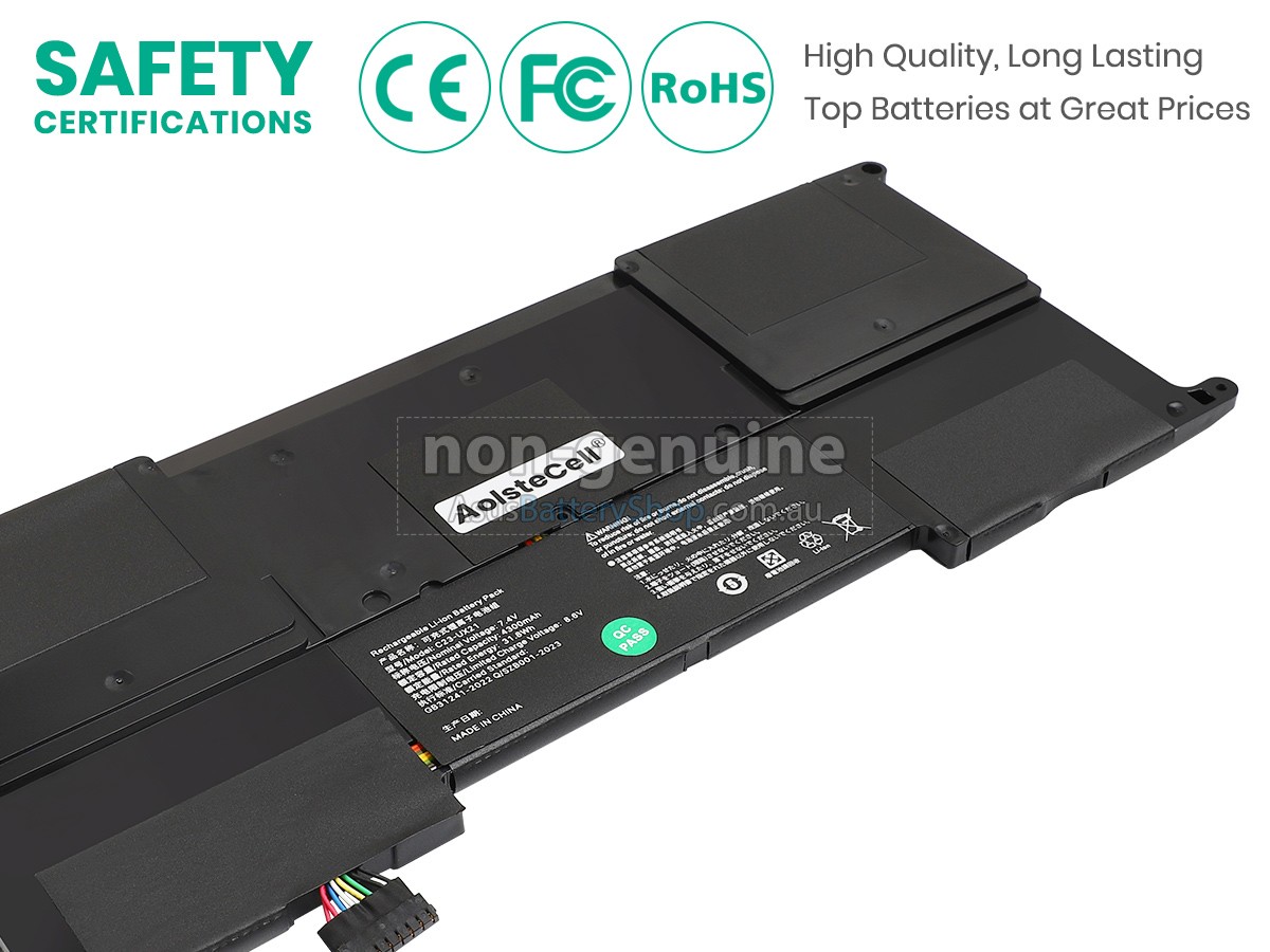 Asus ZenBook UX21A-K1010V battery replacement
