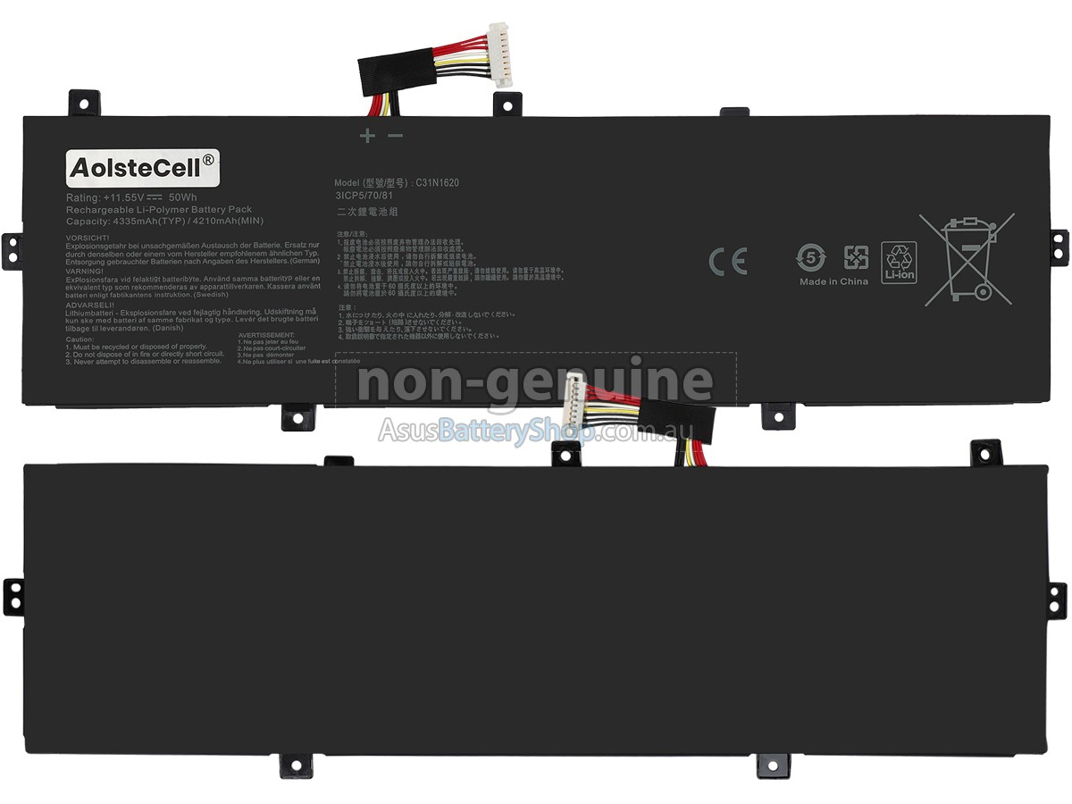 Asus ZenBook UX430UA-GV065T battery replacement
