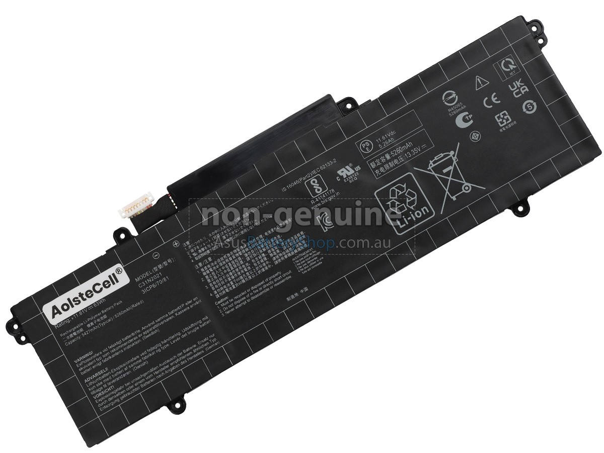 Asus C31N2021 battery replacement