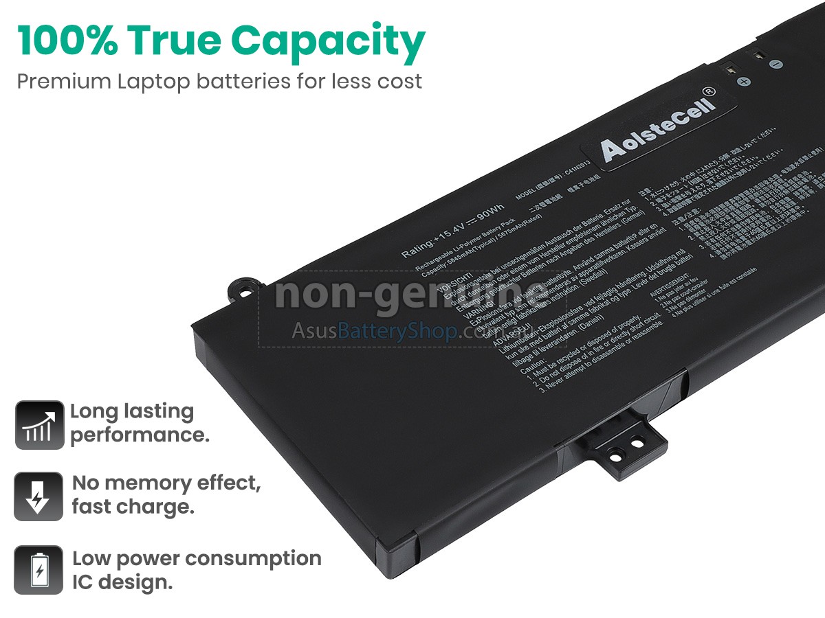 Asus TUF GAMING A16 FA617XT battery replacement
