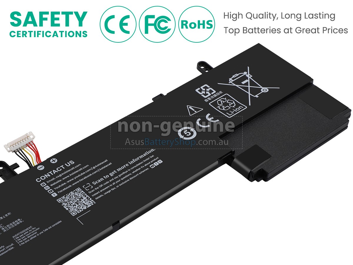 Asus ZenBook Flip Q537FD battery replacement