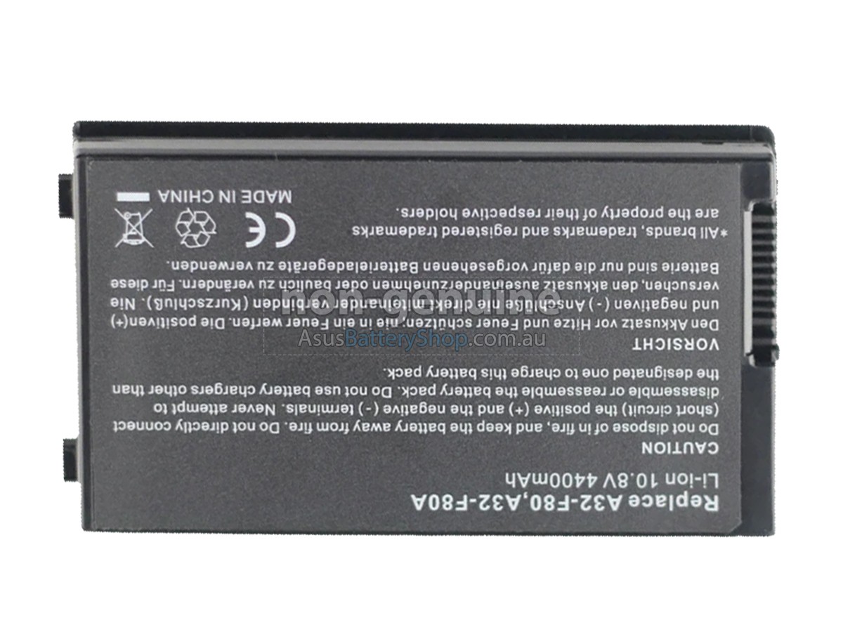 Asus F83E43VF-SL battery replacement